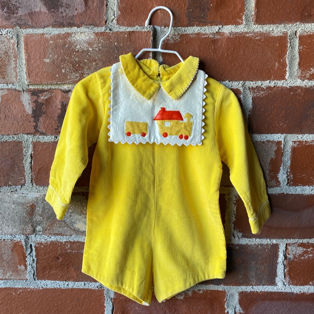 Vintage kids romper